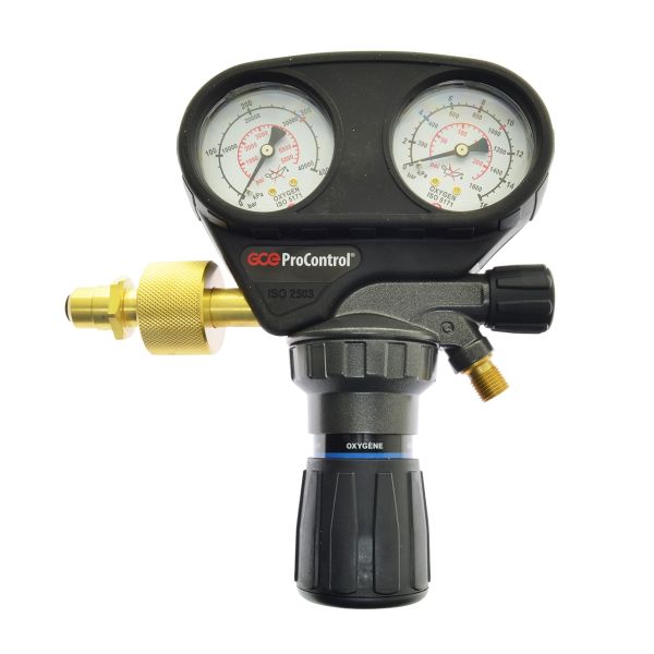 Flaschendruckminderer ProControl, Sauerstoff, 300 bar, 0 - 20 bar