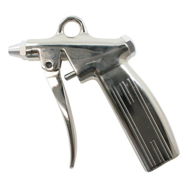 Druckluftblaspistole aus Aluminium ohne Anschlusstülle