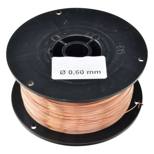 Schutzgasdraht SG2, G3 Si1, Werkstoff 1.5125, 1 kg D100 KU-Spule, Ø 0,6 mm