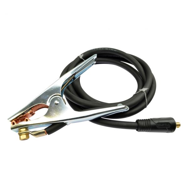 Massekabel Neopren (H01N2-D) mit FIX Klemme 600 A, 95 mm², Dorn 13 mm