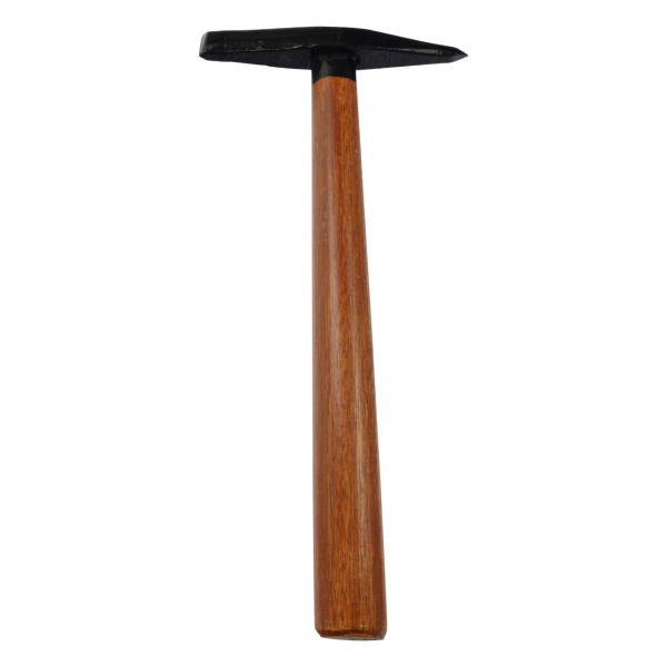 Schlackehammer mit Holzstiel, 230 g, nicht lackiert