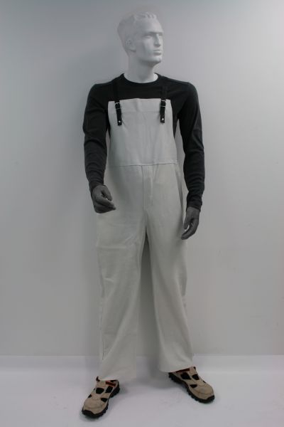 Latzhose für Schweißer aus Vollleder