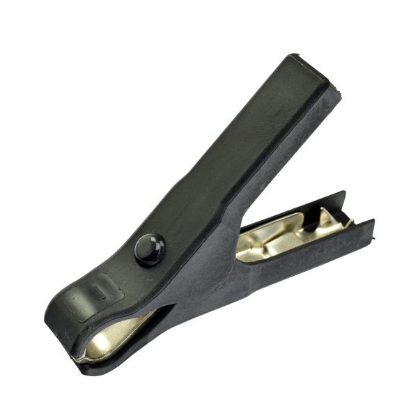 Batterieklemme, 40 A, vollisoliert, Flachsteckanschluss 6 mm