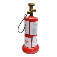 Kleinstflasche aus Leichtstahl für Propan, Füllmenge 425 Gramm