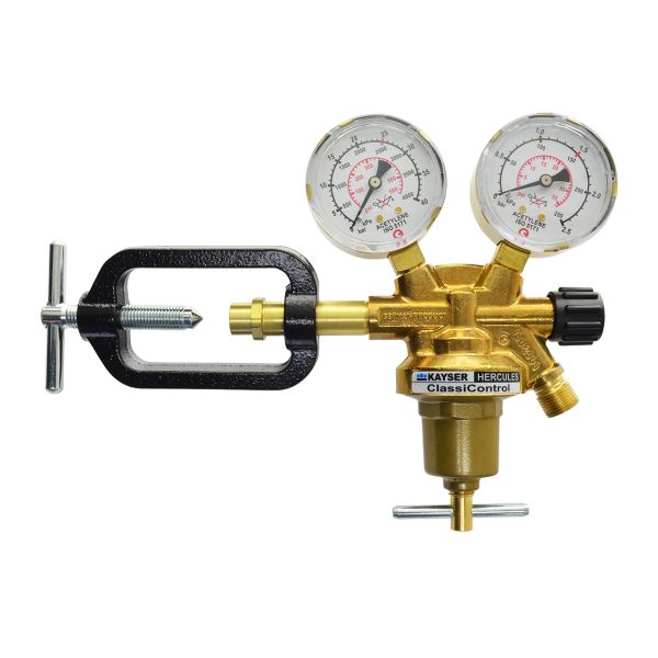 Flaschendruckminderer ClassicControl, Azetylen 2,5 bar, 0 - 1,5 bar