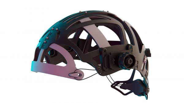 optrel® IsoFIT® Kopfband, schwarze Knöpfe