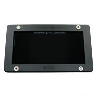 DIN 4/7 Ofenschauglas 60 x 120 x 3 mm, im Rahmen, mit Ledertasche