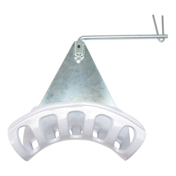 Schlauchwandhalter mit Brenneraufnahme aus Aluguss, 250 x 100 mm (BxT)