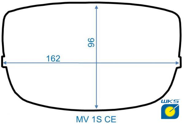 Außenscheiben für SPEEDGLAS 9000-Serie, 162 x 96 mm, 10er Pack, Nachbau
