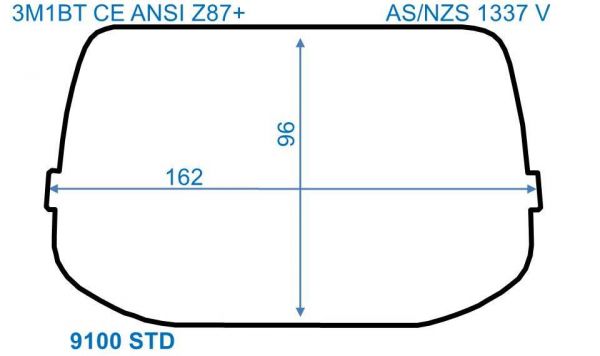Äußere Scheiben SPEEDGLAS 9100/ G5-01/03, STANDARD, 10er Pack