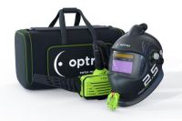 optrel® vegaview 2.5, schwarz, DIN 2,5/8-12, Frischlufthelm mit e3000X