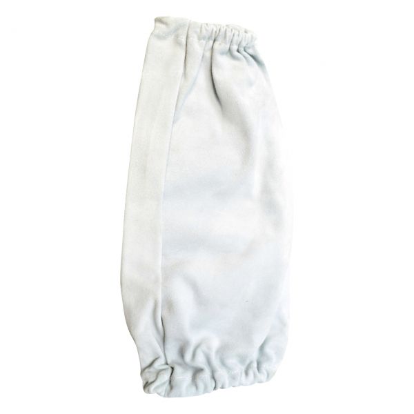 Ärmelschoner BASIC aus Spaltleder, beids. Gummizug, L: 350 mm, hellgrau, Stück