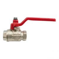 Messing-Kugelhahn, 2x 1/4 RH