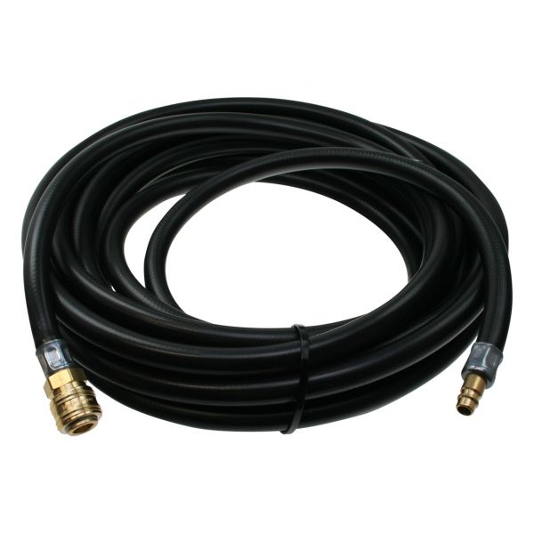 Hochdruckschlauch, bis 20 bar, 10 x 3 mm, 10 m, Kupplung und Nippel NW 7,2