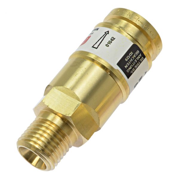 Schnellkupplung Brenner, D-Serie (EN 561), Inerte Gase, 1/4" RH
