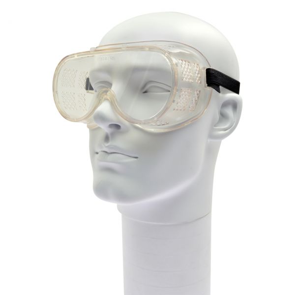 Vollsichtbrille klar mit einteiliger Scheibe, klar