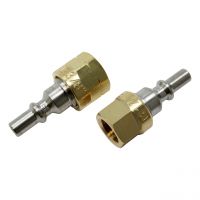 Kupplungsstift D-Serie (EN 561), Sauerstoff, 1/4" RH Überwurfmutter