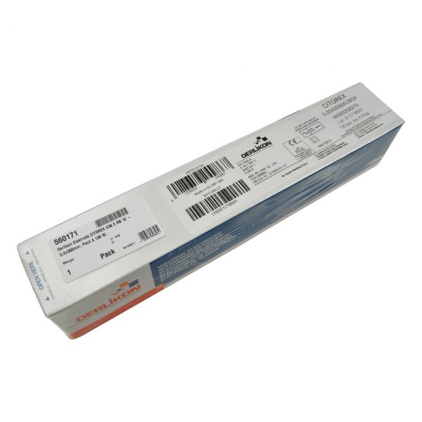 Schweißelektrode OERLIKON CITOREX E38 2 RB 12, Ø 2,5 x 350 mm, 210 Stück/Pack