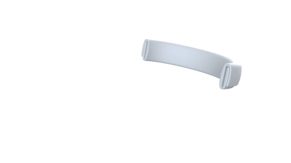 optrel® Komfortband, weiss, Baumwolle (VE 2)