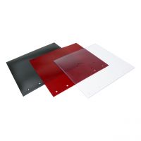 Lamellen, 300 x 2 mm, klar, mit Lochung